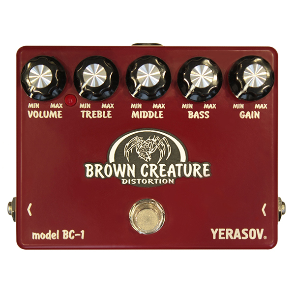 Insect-BC-1 Brown Creature Distortion Педаль эффектов, Yerasov