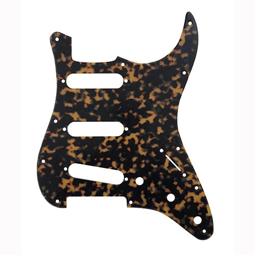 DPP-ST-TOY Защитная накладка электрогитары Stratocaster, SSS, цвет черепаховый, D'Andrea