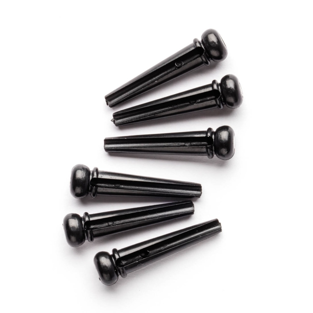HE216B Herco Фиксаторы струн 100шт, черные, Dunlop