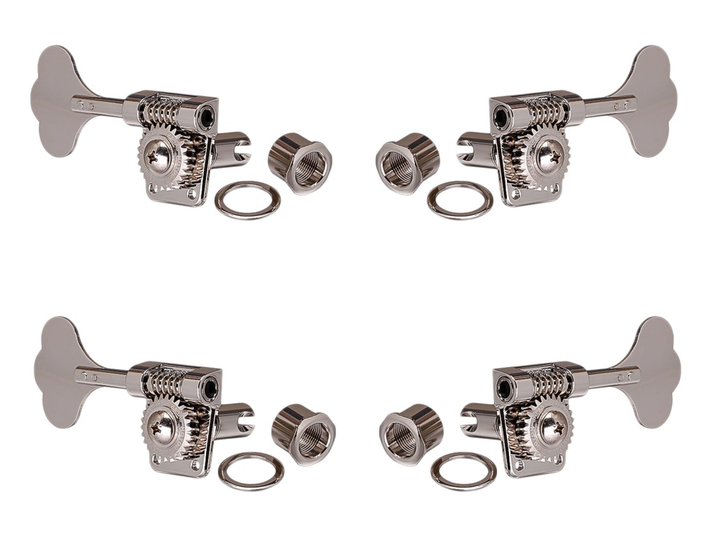 GB528-N-L2+R2 Колки для бас-гитары 2+2, никель, Gotoh