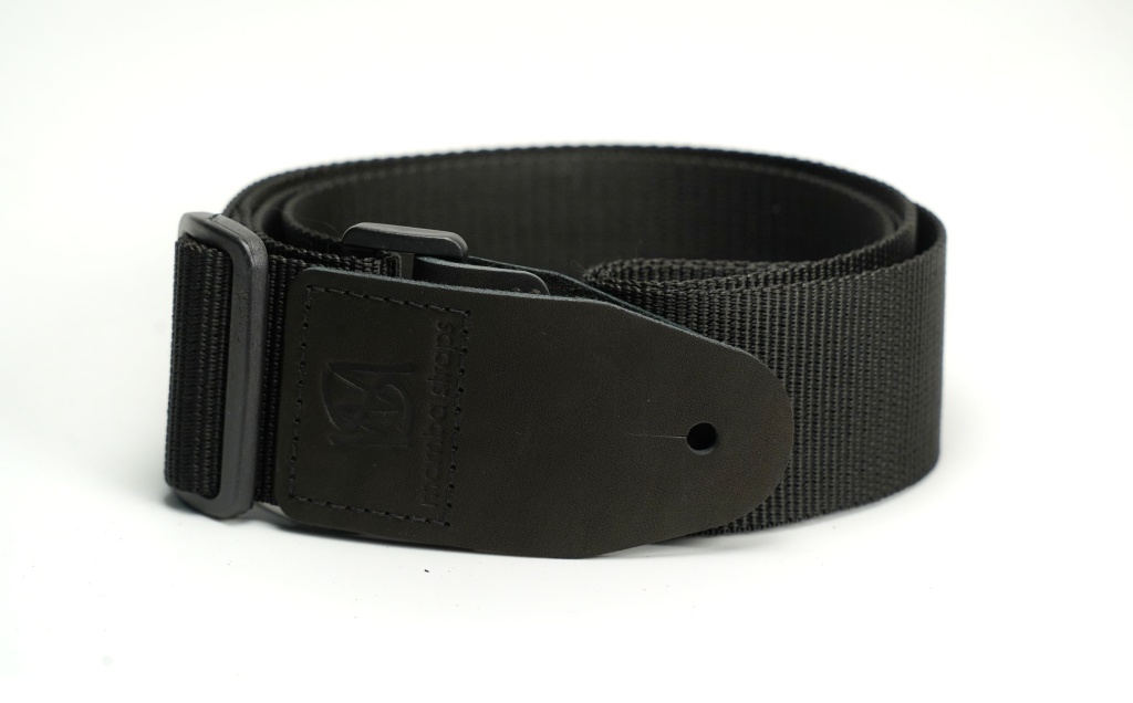 MB5031-078 Ремень для гитары, нейлоновый, черный, Mamba straps