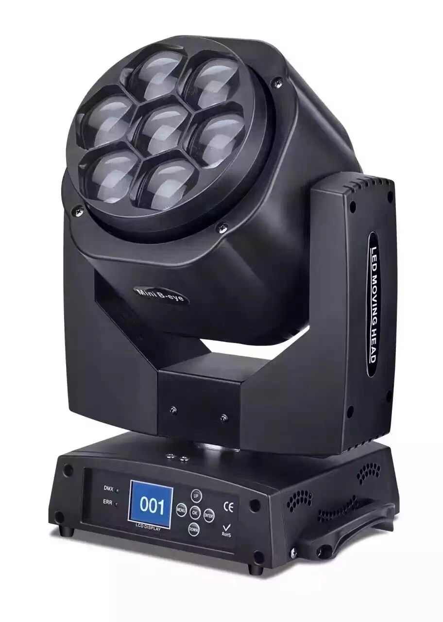 WS-LED0715 Вращающаяся световая голова Wash, RGBW, LED 7х15Вт, LAudio