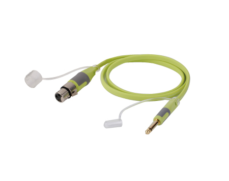 BXJ043-5M Кабель микрофонный TS 6.35мм-XLR3pf, плоский, 5м, Soundking