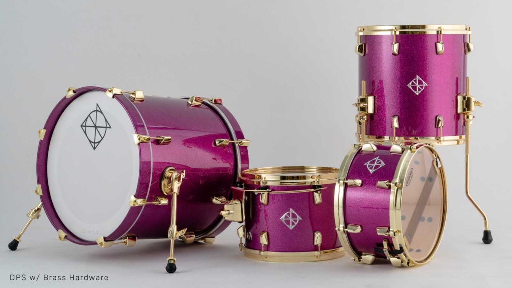 PODAN522-24-DPS-BR Artisan Maple Барабанная установка, Dixon