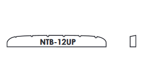 NTB-12 Верхний порожек для гитары, латунь, Hosco