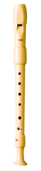 B9517 Melody Блокфлейта До-сопрано, материал - пластик, барочная система, 2 части, Hohner