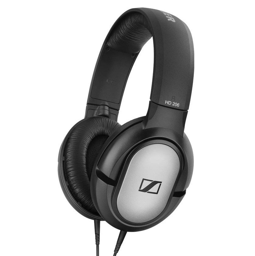 507364 HD 206 Наушники накладные, закрытые, Sennheiser