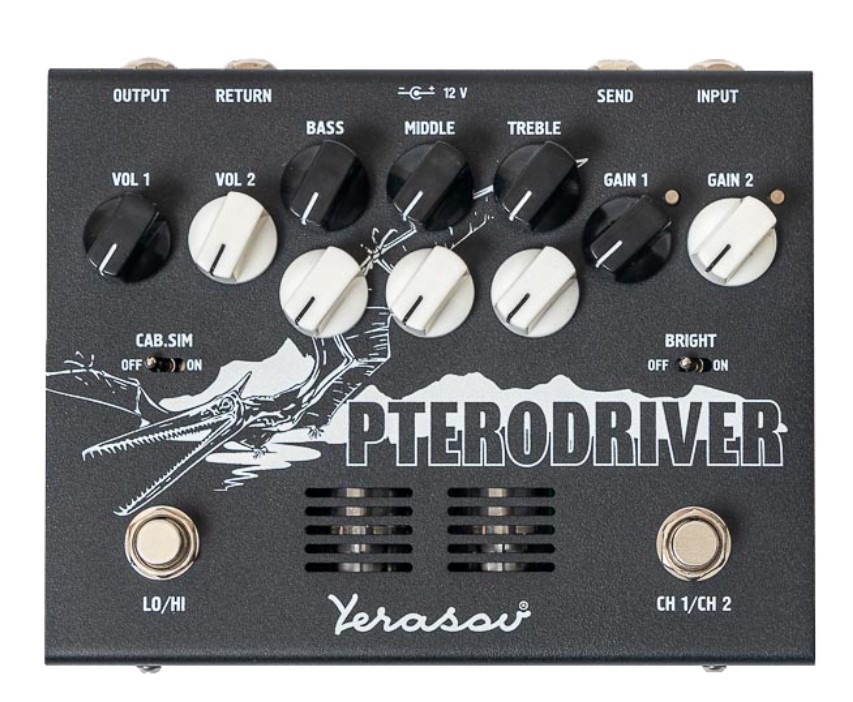 PD-7 Pterodriver Предусилитель гитарный, ламповый, Yerasov