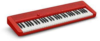 CT-S1RD Синтезатор 61 клавиша, с пюпитром, красный, Casio