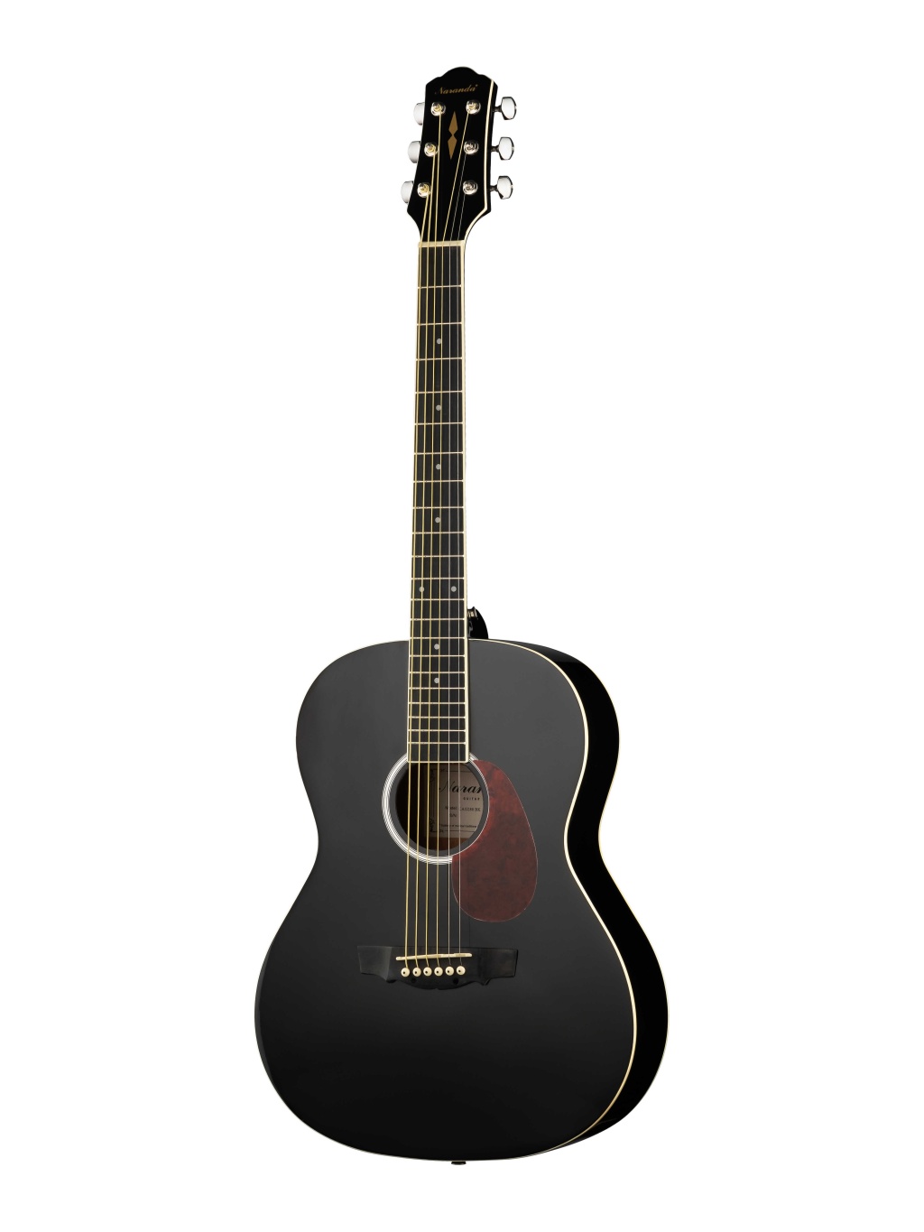 CAG280BK Акустическая гитара, черная, Naranda